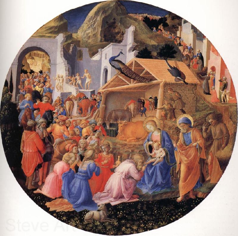 Fra Filippo Lippi The Adoration of the Magi